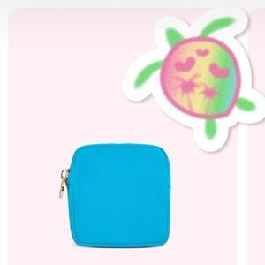 Stoney Clover Lane Surfs Up Blue mini pouch NWT